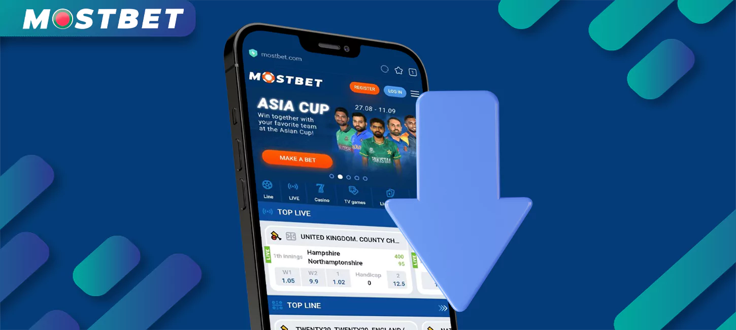 Download and install for free and use Mostbet app for any user from Bangladesh who is of legal age